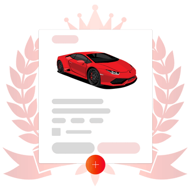 Sell your car - car listing preview